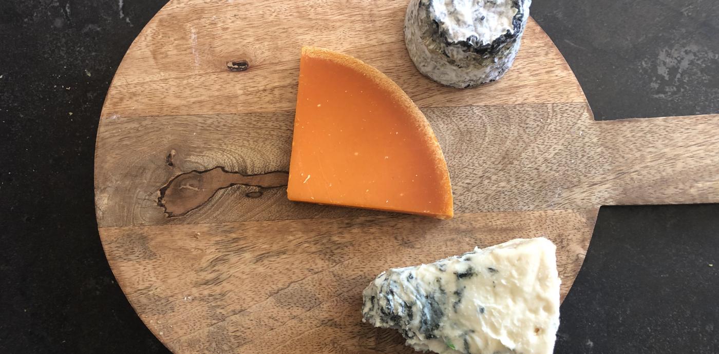 Three French Cheeses