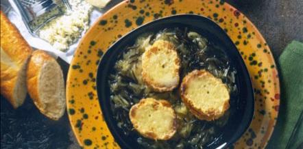 Wild Rice and Onion Soup