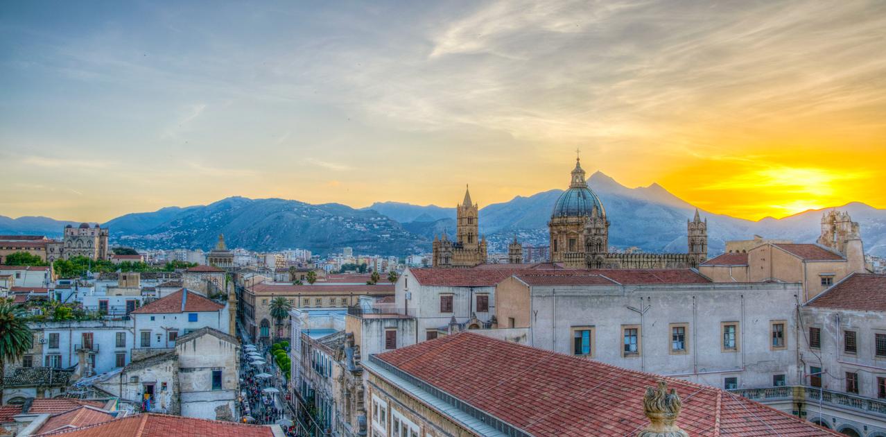 Palermo-sicily-sunrise