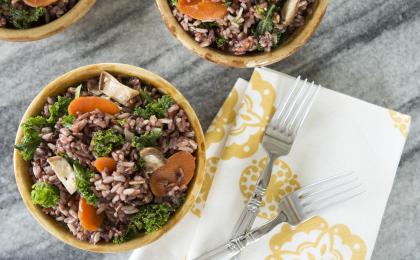 Kale and Shiitake Mushroom Bowl