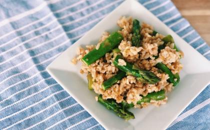 Asparagus and Ginger Fried Rice