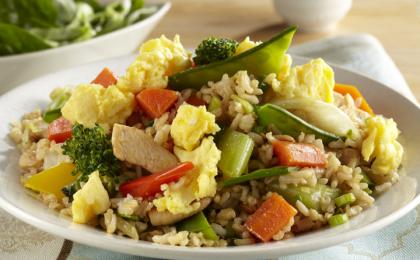 Chicken and Egg Unfried Brown Rice