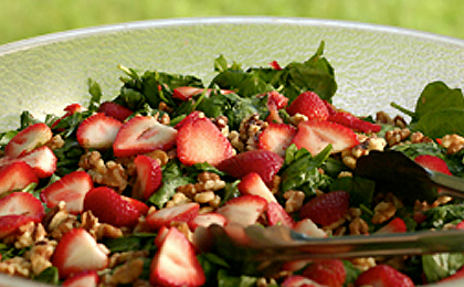 Farro Strawberry Feta Salad