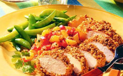 Spicy Oat Crusted Chicken