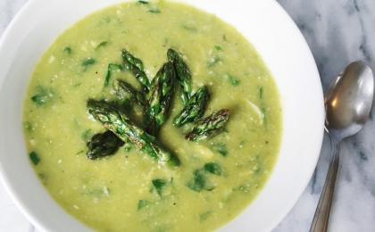 asparagus springtime soup
