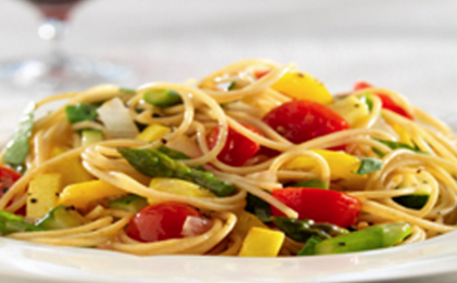 Whole Grain Spaghetti with Vegetables