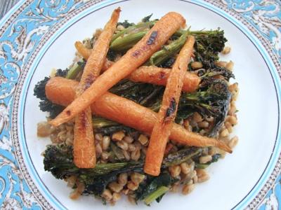 Farro and Winter Vegetables