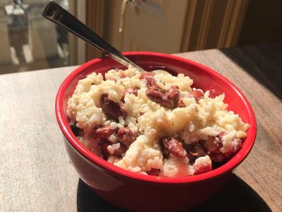 Brown Rice & Red Beans in Light Coconut Milk