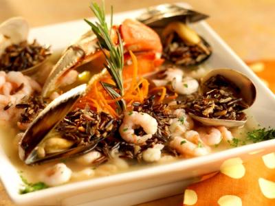 California Wild Rice Seafood Stew