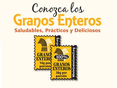 Conozca los Granos Enteros (Spanish Stamps)