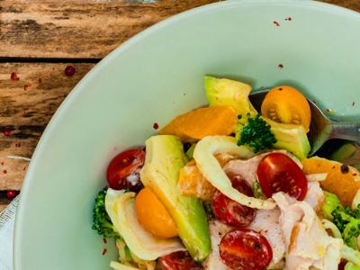 Chicken Salad with Fennel and Oranges