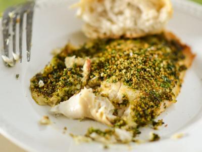 Herb-Crusted Talapia