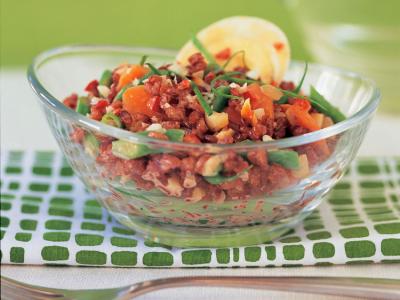Indonesian Red Rice Salad