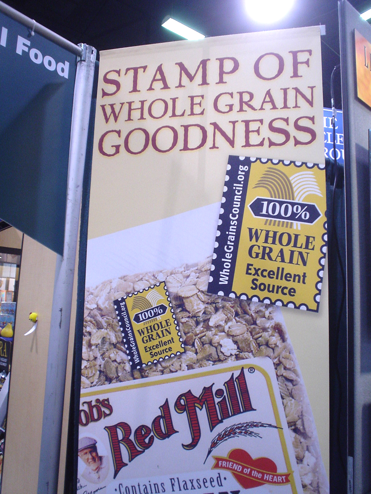 Whole Grain Stamp at Expo West