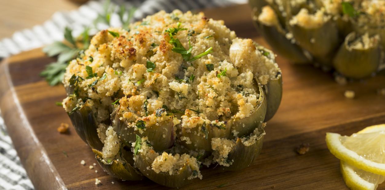 Italian Cheese Stuffed Artichokes - OLDWAYS - Cultural Food Traditions OLDWAYS – Cultural Food Tradi