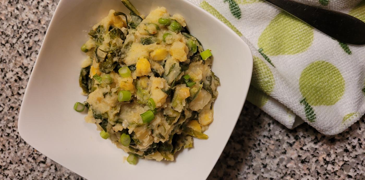 Oldways Kenyan Vegetable Mashed Potatoes - OLDWAYS - Cultural Food Traditions OLDWAYS – Cultural Foo