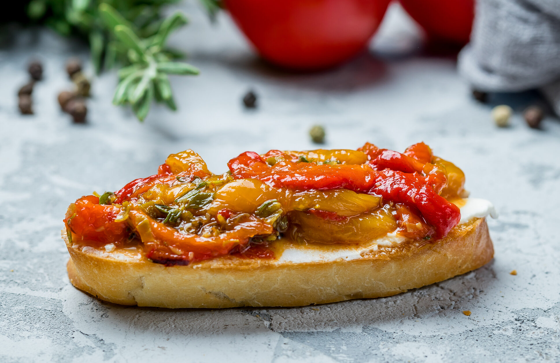 Bruschetta with Summer Squash and Peppers - OLDWAYS - Cultural Food Traditions OLDWAYS – Cultural Fo