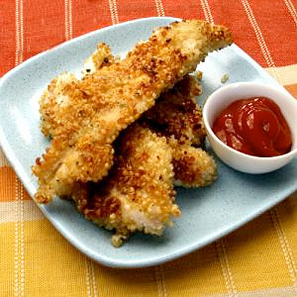 Quinoa Crusted Chicken