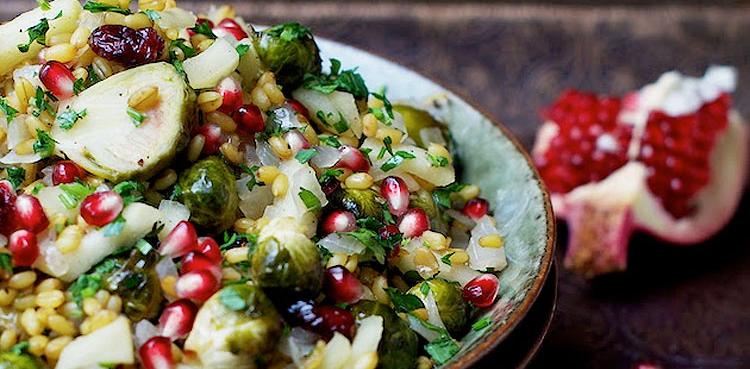 Freekeh Brussels Sprouts