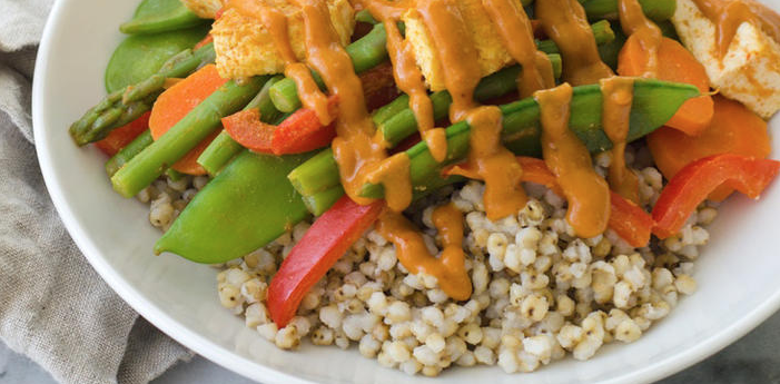 Stir Fried Thai Sorghum Bowl