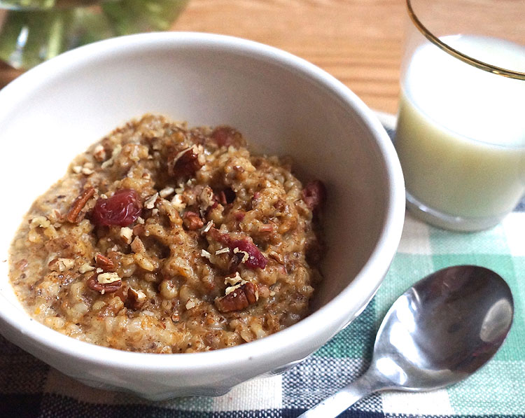 Pumpkin Steel Cut Oats