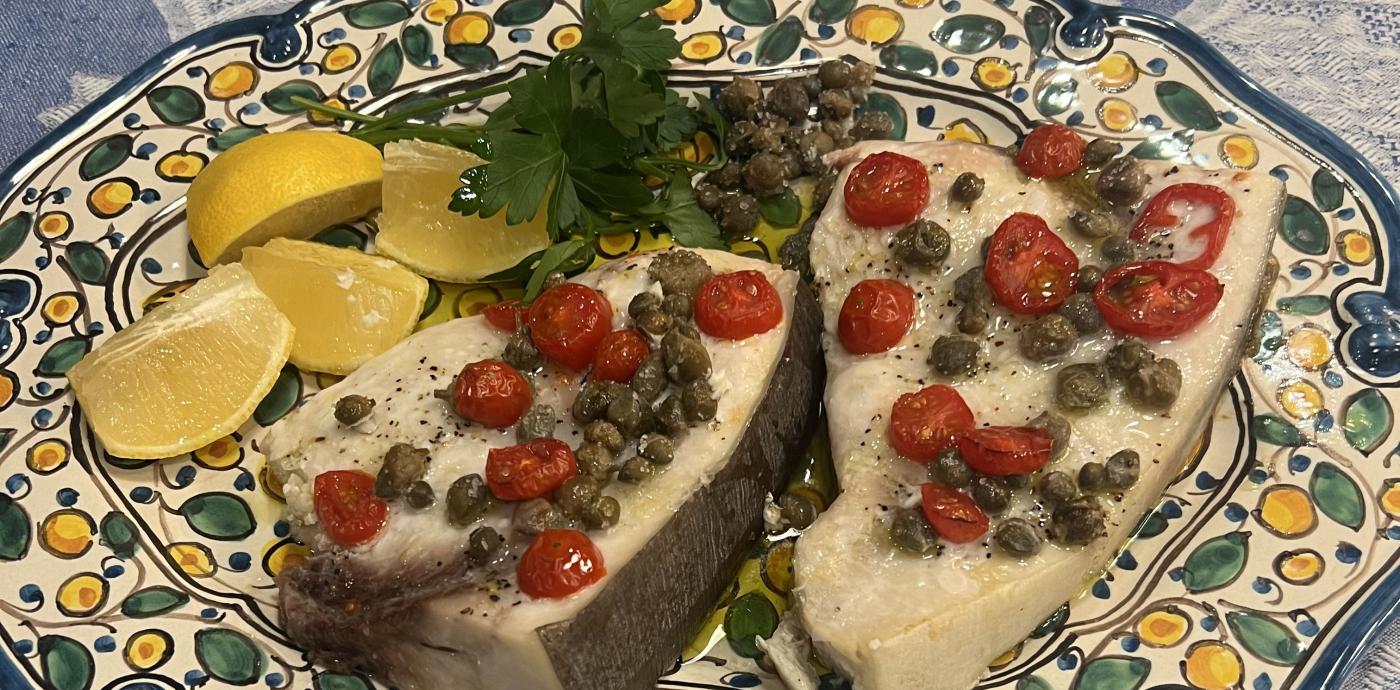 Mediterranean Swordfish Steaks - OLDWAYS - Cultural Food Traditions OLDWAYS – Cultural Food Traditions
