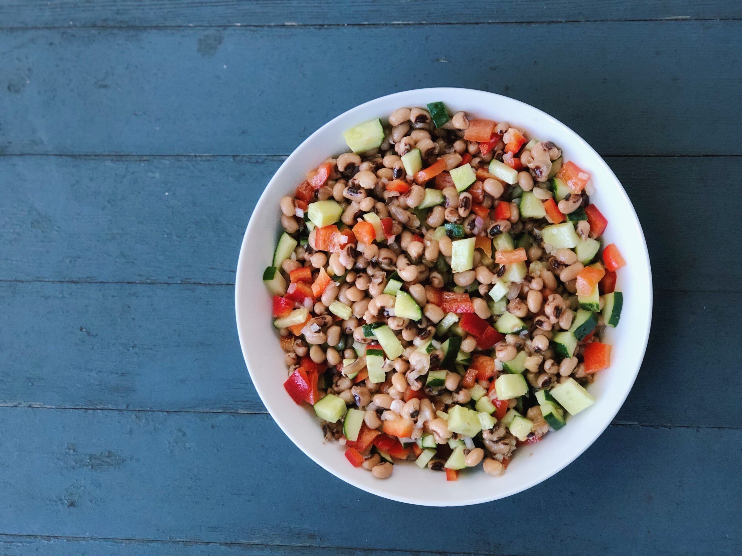 cold black eyed pea salad