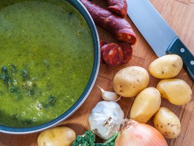 caldo verde Portuguese soup