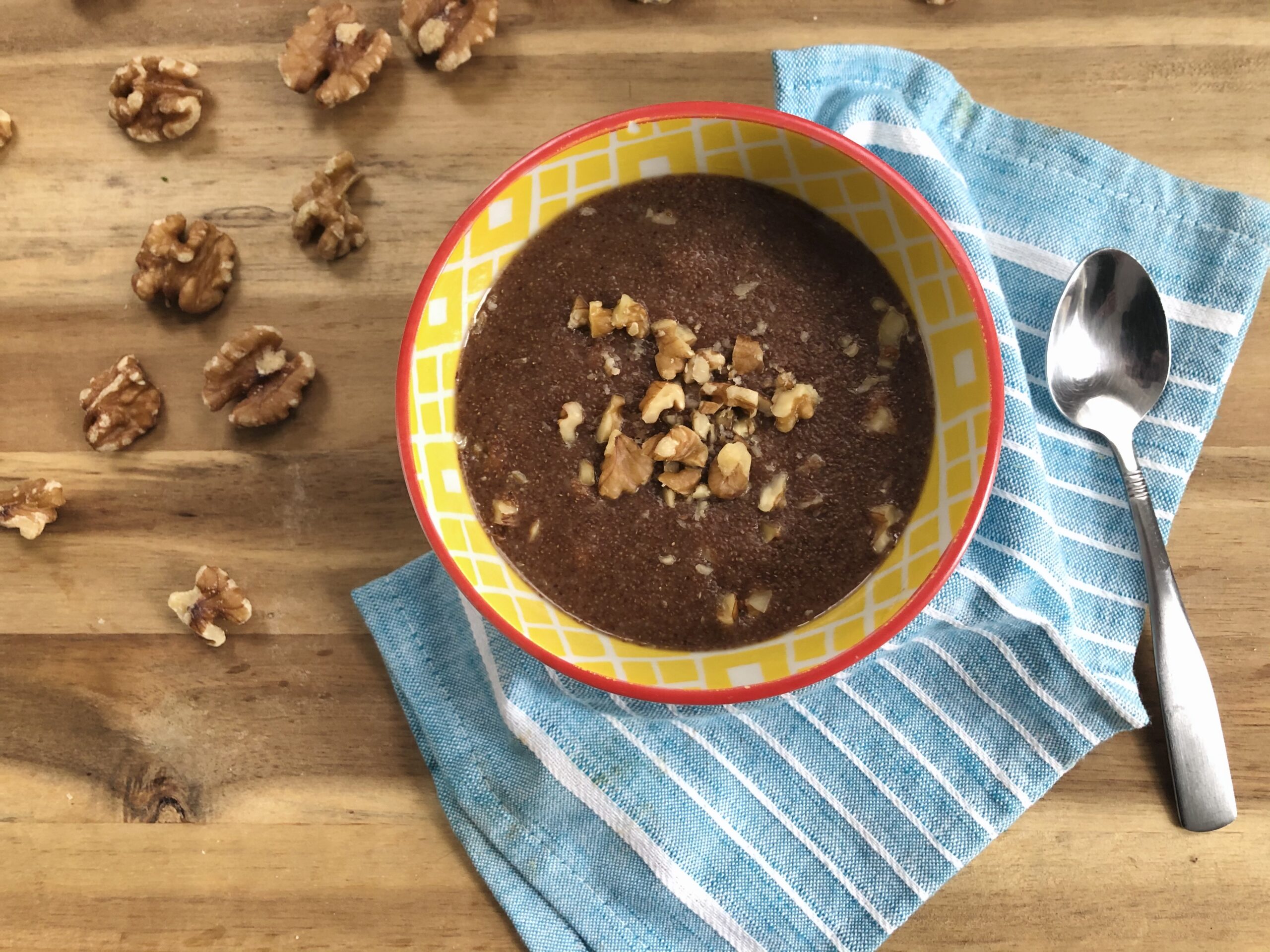 maple walnut teff porridge 