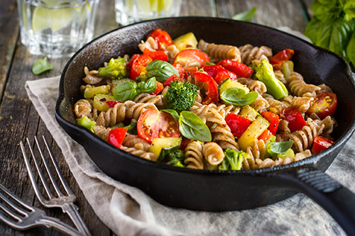 whole wheat fusilli pasta