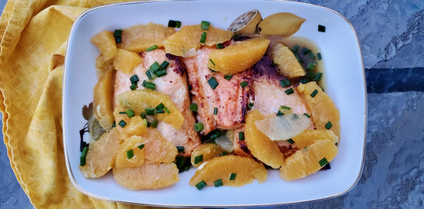 Broiled Arctic Char with a Citrus-Honey Sauce - OLDWAYS - Cultural Food Traditions OLDWAYS – Cultura