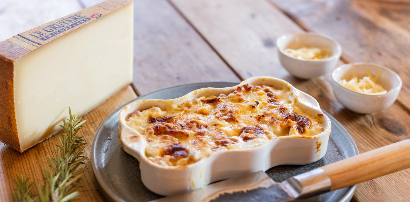 Le Gruyère AOP Gratin - OLDWAYS - Cultural Food Traditions OLDWAYS – Cultural Food Traditions
