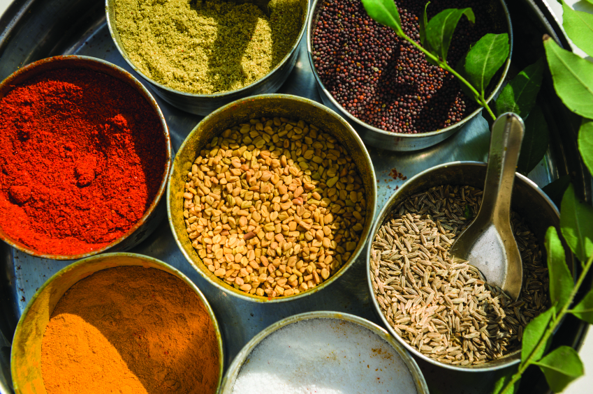 assorted colorful spices