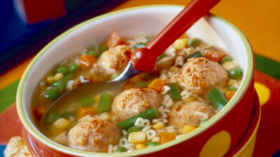 ABC Meatball Soup