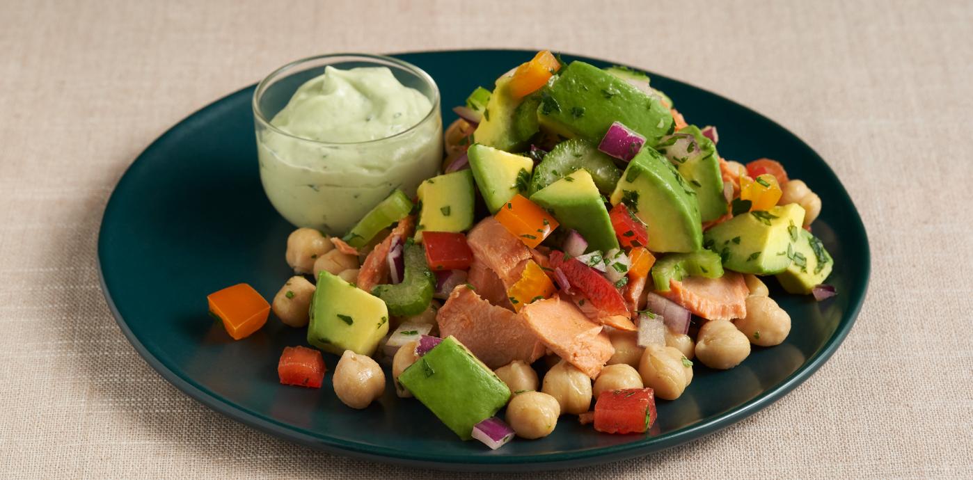 Avocado Salmon Bean Salad - OLDWAYS - Cultural Food Traditions OLDWAYS – Cultural Food Traditions
