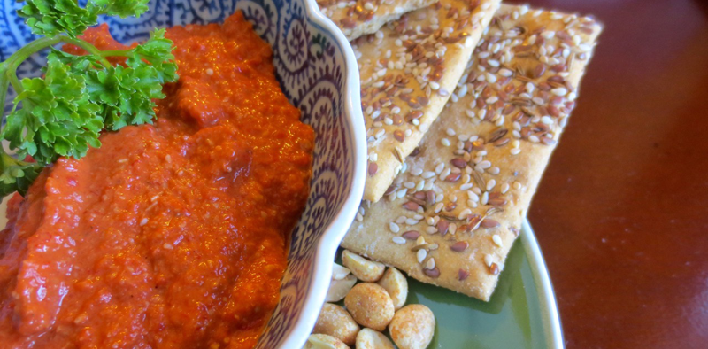 Aleppo-Style Red Pepper and Peanut Dip - OLDWAYS - Cultural Food Traditions OLDWAYS – Cultural Food 