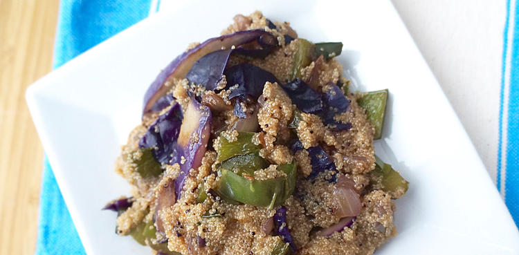 Amaranth with Peppers and Cabbage - OLDWAYS - Cultural Food Traditions OLDWAYS – Cultural Food Tradi