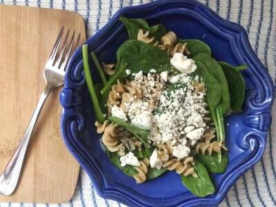 Chickpea Spinach Pasta Salad - OLDWAYS - Cultural Food Traditions OLDWAYS – Cultural Food Traditions