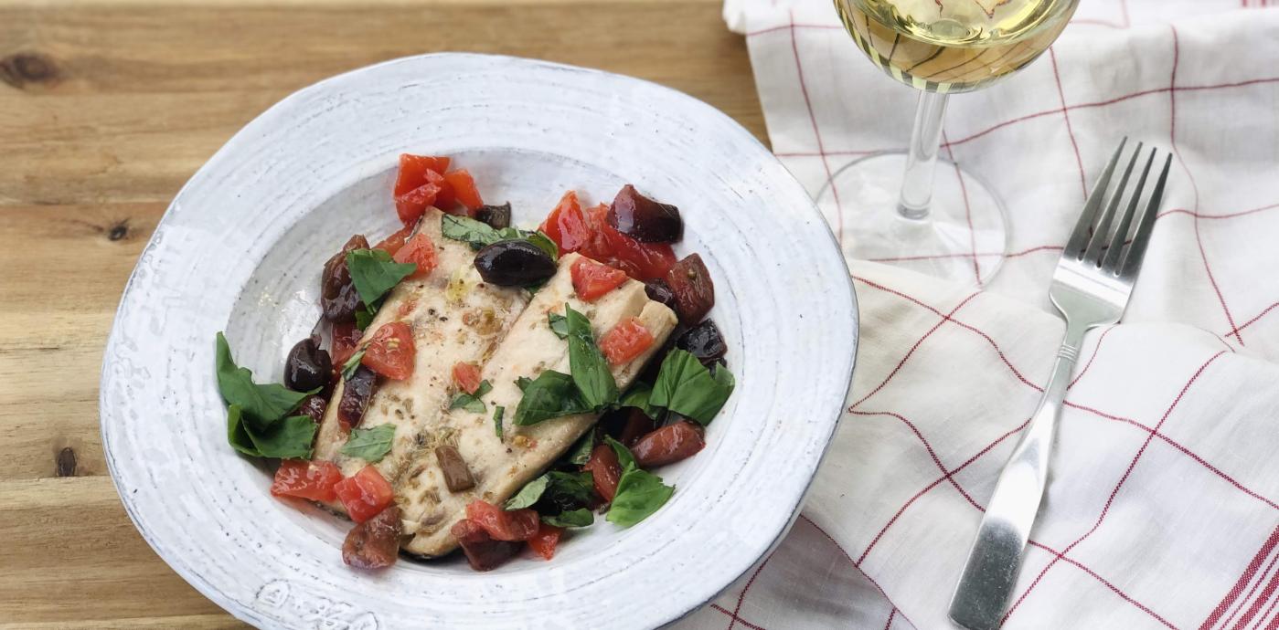 Baked Snapper with Tomatoes and Olives - OLDWAYS - Cultural Food Traditions OLDWAYS – Cultural Food 