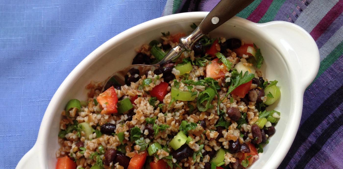 Black Bean Bulgur Orange Salad - OLDWAYS - Cultural Food Traditions OLDWAYS – Cultural Food Traditions