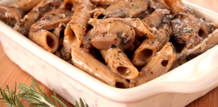 Brown Rice Pasta & Mushroom Casserole - OLDWAYS - Cultural Food Traditions OLDWAYS – Cultural Food T
