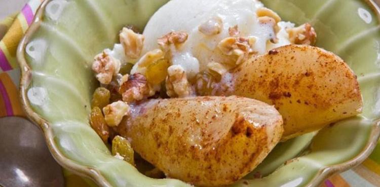 Sautéed Bosc Pears with Toasted Walnuts - OLDWAYS - Cultural Food Traditions OLDWAYS – Cultural Food