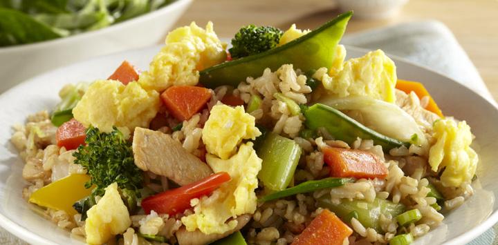 Chicken & Egg with Unfried Brown Rice - OLDWAYS - Cultural Food Traditions OLDWAYS – Cultural Food T