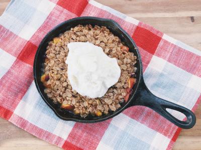 Easy Peach Crisp - OLDWAYS - Cultural Food Traditions OLDWAYS – Cultural Food Traditions
