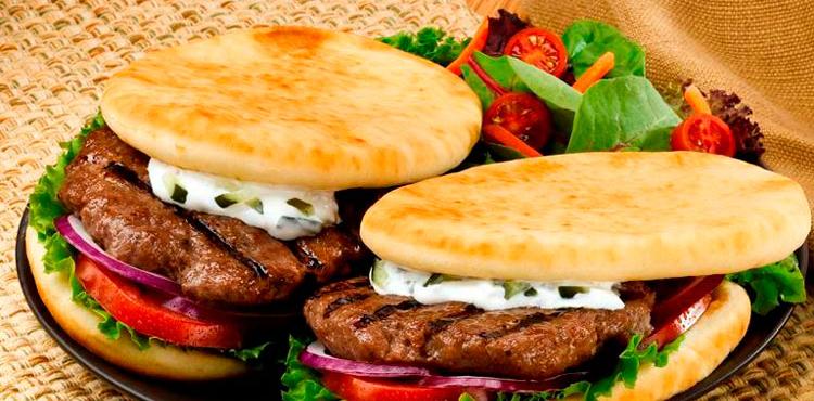 Grilled Lamb Gyro Burger - OLDWAYS - Cultural Food Traditions OLDWAYS – Cultural Food Traditions