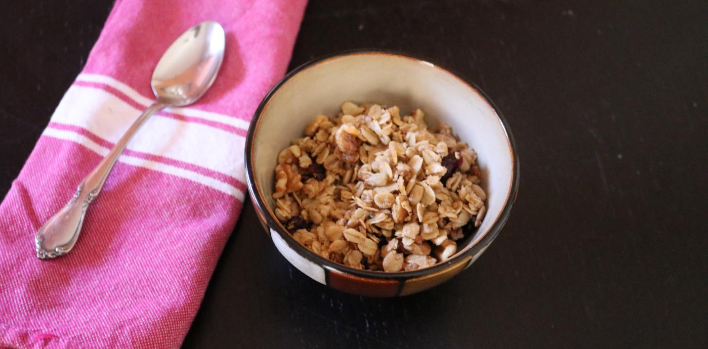 Maple Walnut Cranberry Granola - OLDWAYS - Cultural Food Traditions OLDWAYS – Cultural Food Traditio