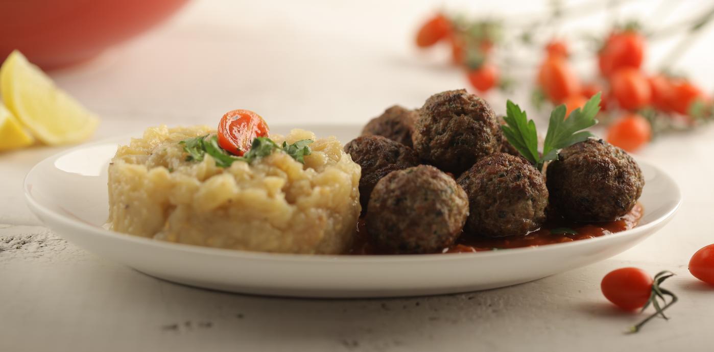 Meatballs with Smoky Eggplant Pulp - OLDWAYS - Cultural Food Traditions OLDWAYS – Cultural Food Trad