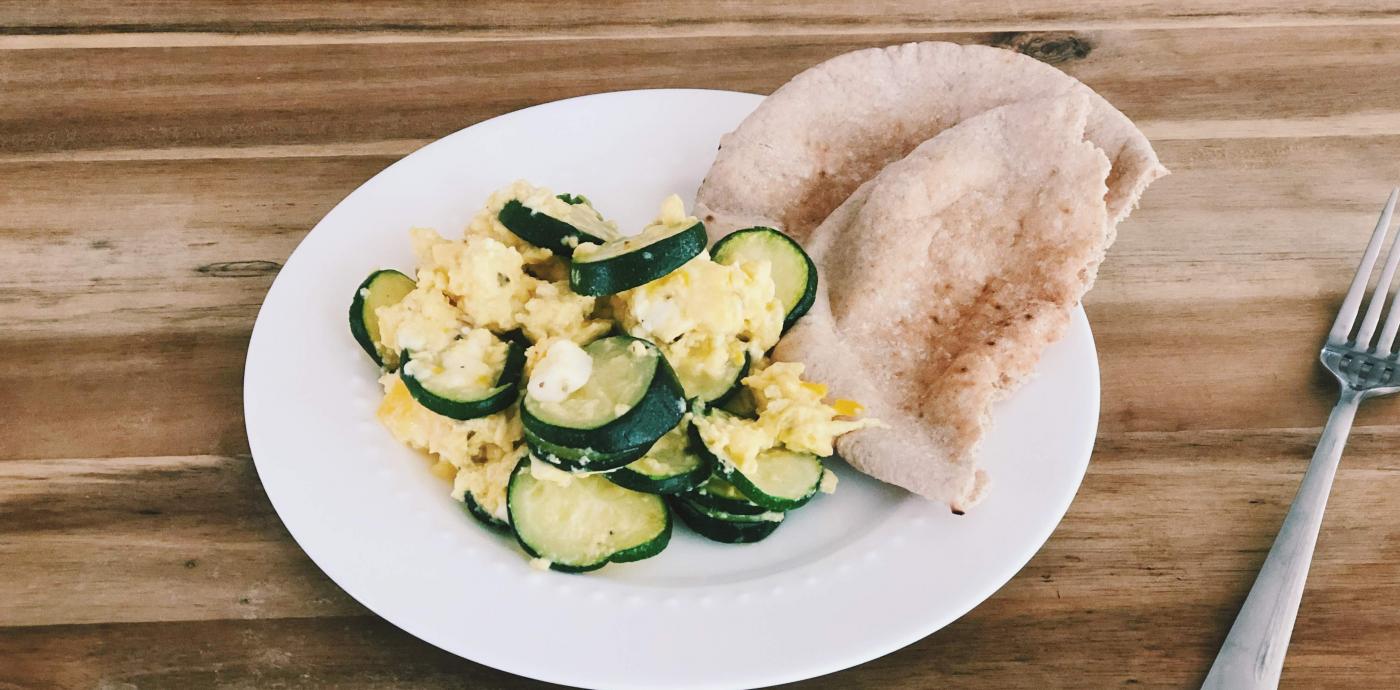 Mediterranean Scramble with Zucchini and Halloumi - OLDWAYS - Cultural Food Traditions OLDWAYS – Cul