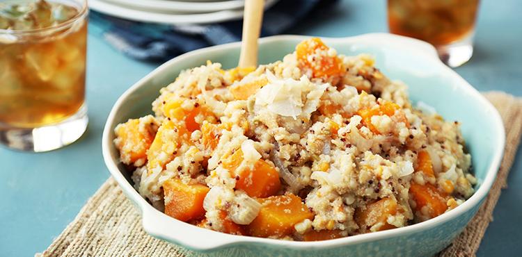 Millet and Teff with Squash and Onions - OLDWAYS - Cultural Food Traditions OLDWAYS – Cultural Food 