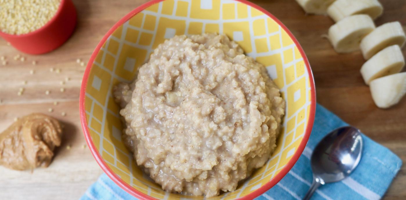 Banana Millet Breakfast Porridge - OLDWAYS - Cultural Food Traditions OLDWAYS – Cultural Food Tradit